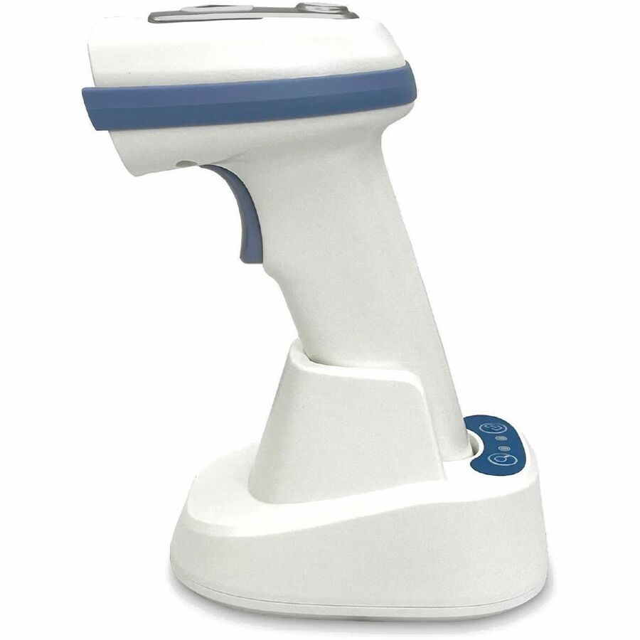 AMBIR BR312 WIRELESS HEALTHCARE BARCODE SCANNER WITH 2.4GHZ USB CHARGING STATION
