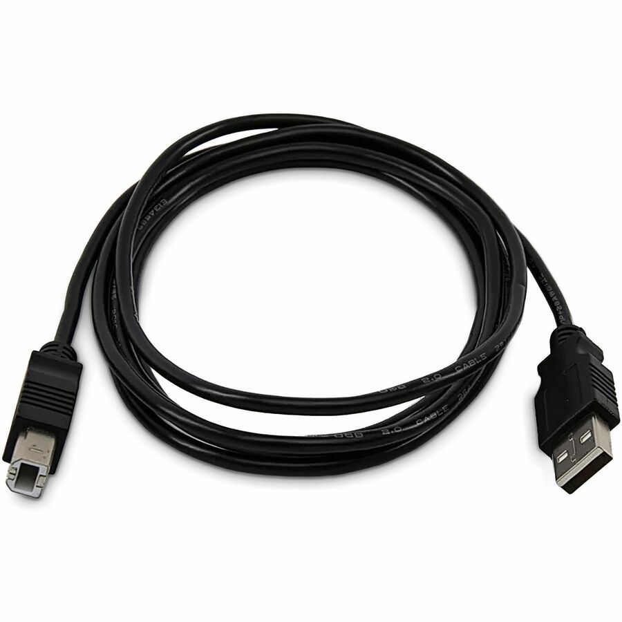 10FT (3M) USB-A TO B CABLE, UNIVERSAL USB 2.0 CABLE, 480MBPS, M/M, TAA COMPLIANT