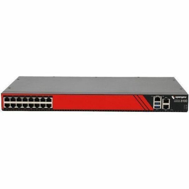 16 SERIAL STRAIGHT PINOUT,2X 1GBE,ARM 1.6GHZ 2-CORE 2GB MEM 32GB FLASH TPM 2.0,D