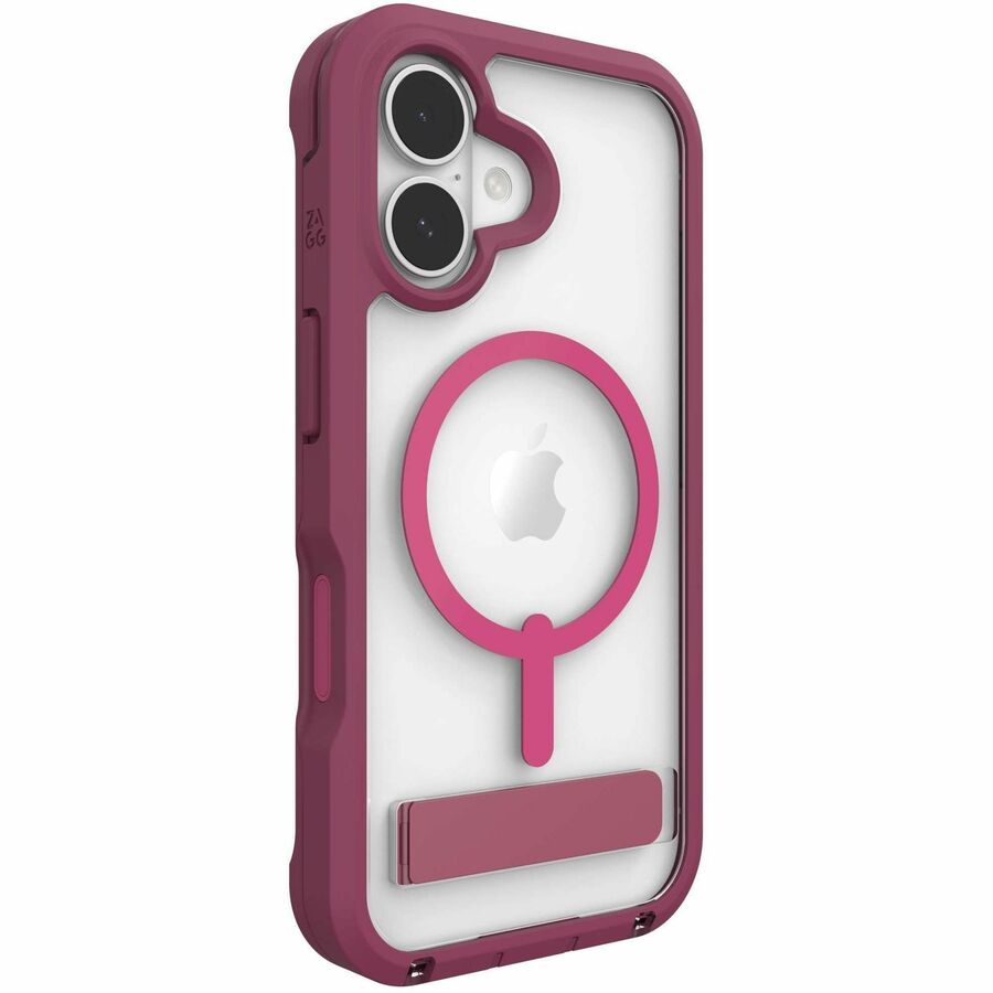 ZAGG RAINIER SNAP-KS-IPHONE 16-BLK CHRY