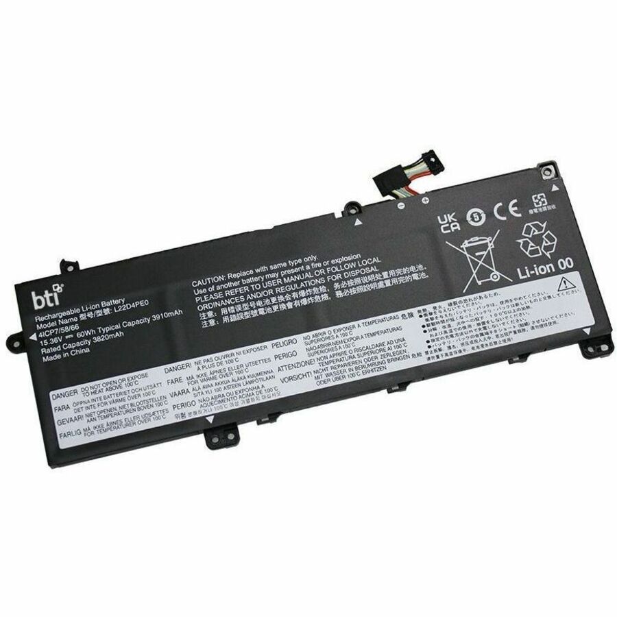 BTI L22B4PE0-BTI 4-CELL 15.36V LI-ION NOTEBOOK BATTERY FOR LENOVO THINKBOOK 14 G