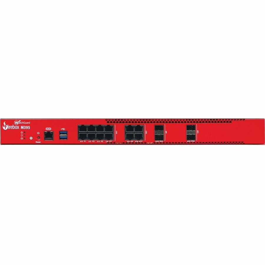 WATCHGUARD FIREBOX M395 APPLIANCE ONLY - 1RU - WIRED - GIGABIT ETHERNET - PROCES