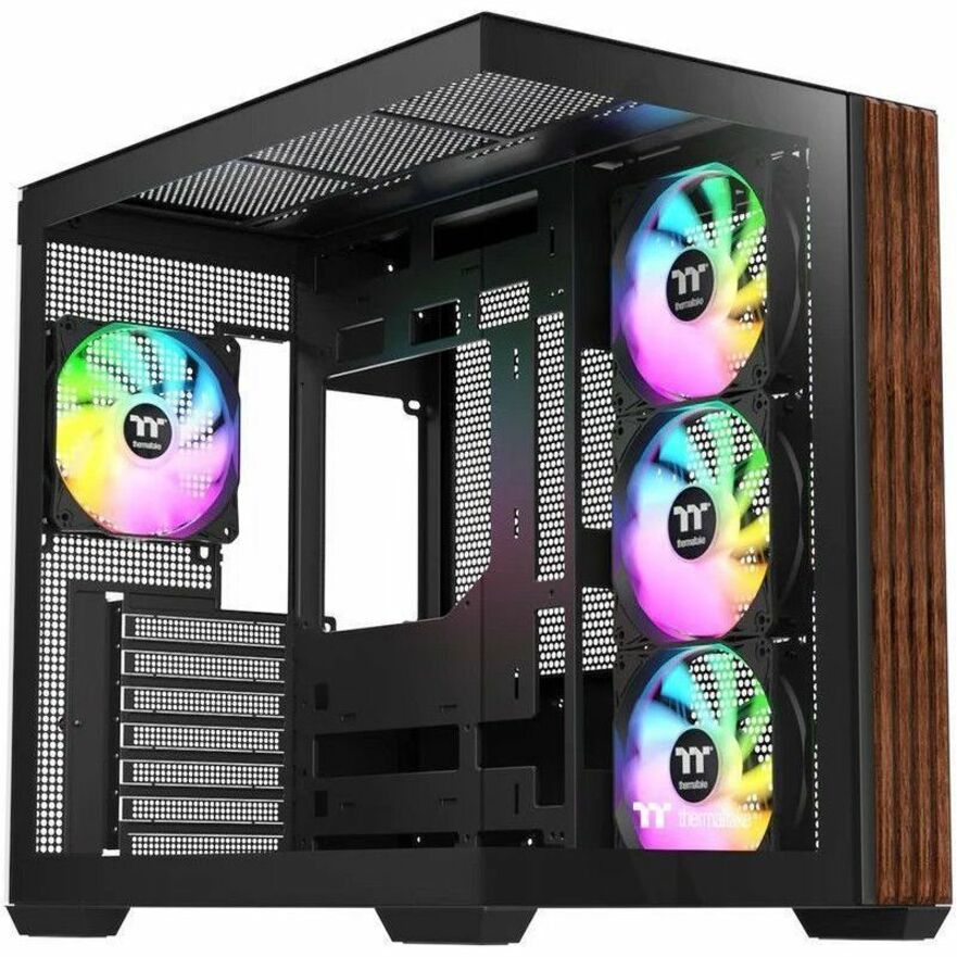 THERMALTAKE VIEW 380 WS ARGB MID TOWER CHASSIS - BLACK