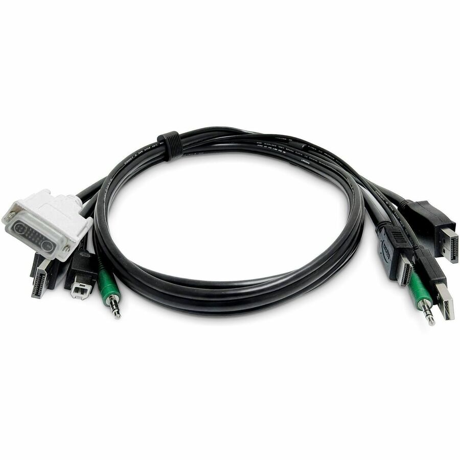 HDMI/DP to DVI/DP KVM Cable