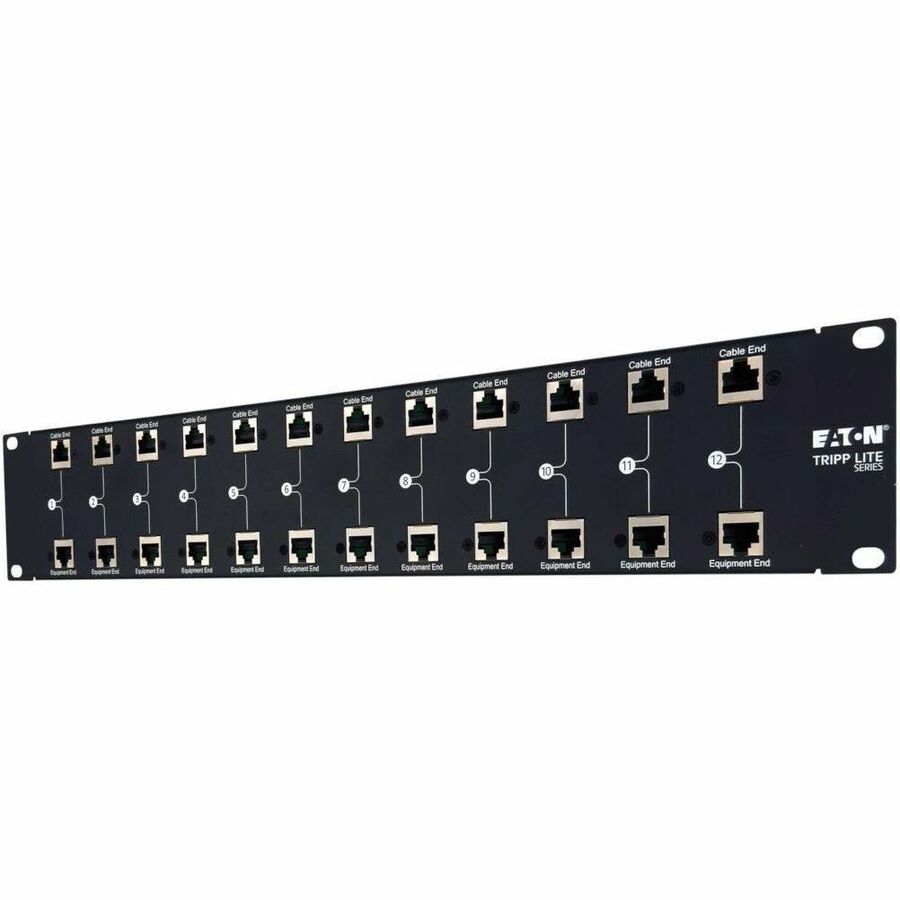 TRIPP LITE SERIES IN-LINE POE++ SURGE PROTECTOR - 10 GBPS, 12 RJ45 PORTS, 100W P