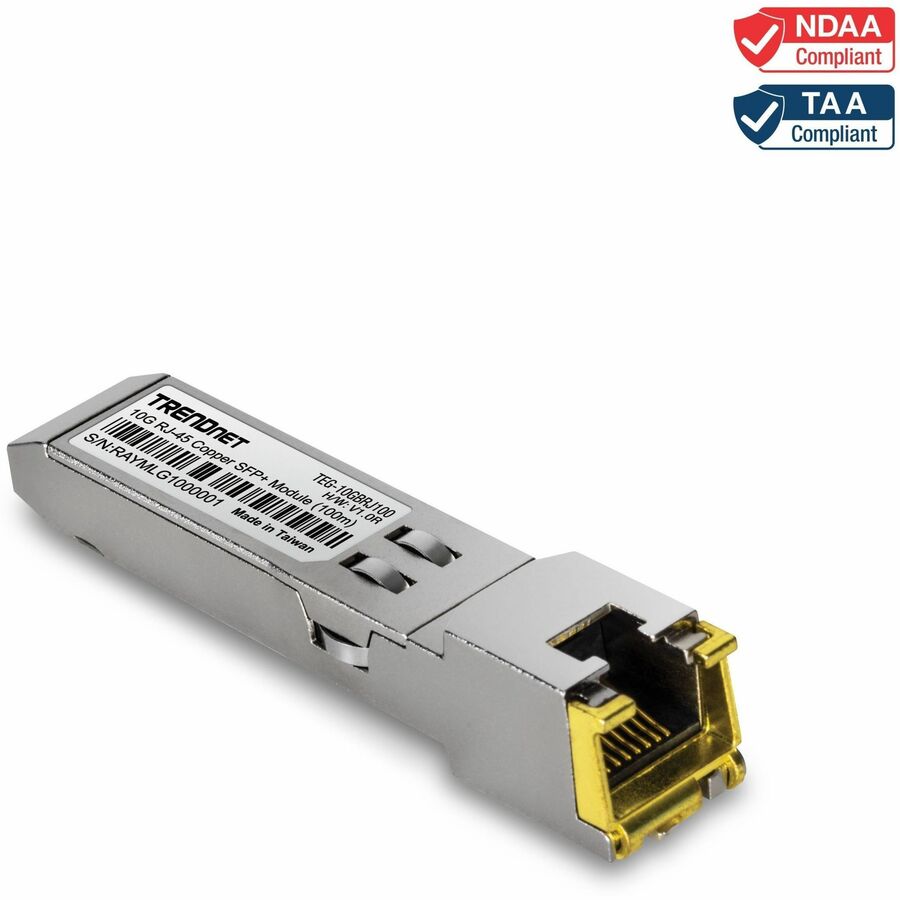 10G RJ45 COPPER SFP+ MODULE (100M)