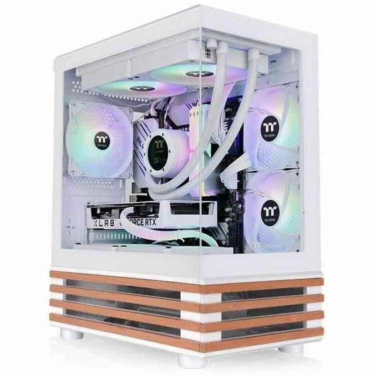 THERMALTAKE VIEW 170 WS ARGB MICRO CHASSIS - SNOW