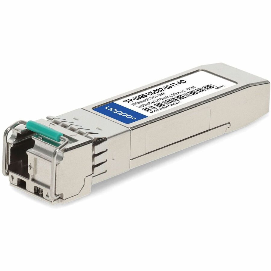 ADDON FORTINET COMPATIBLE TAA COMPLIANT 10GBASE-BX SFP+ TRANSCEIVER (SMF, 1330NM