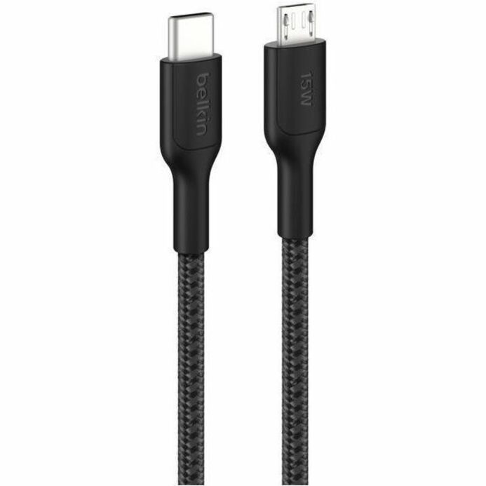 C - M CBL 2.0, BRAIDED PCR, 1M, BLACK