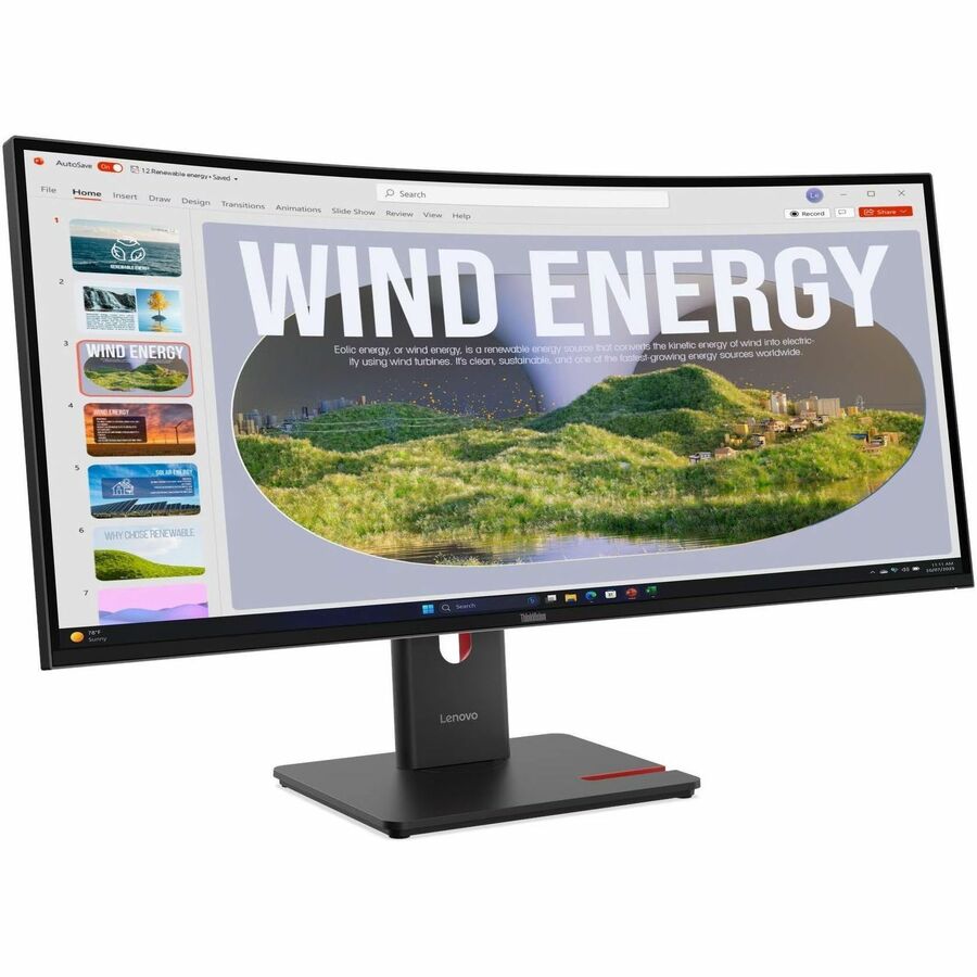 T34WD-40, 34 INCH WQHD CURVED DOCKING MONITOR WITH LTS STAND WITH PHONE SLOT, UP