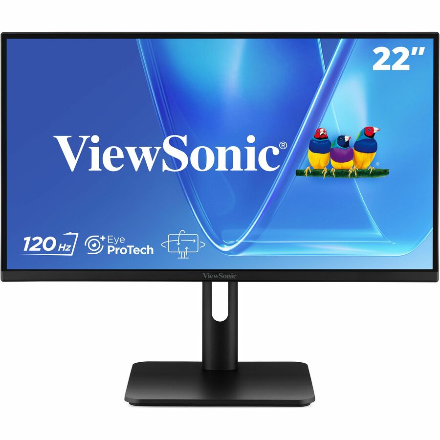 22IN 1080P ERGONOMIC VA MONITOR WITH HDMI, DP, AND VGA.