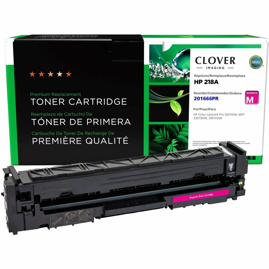 CLOVER IMAGING REMAN FOR HP W2181 218A MAGENTA REUSED CHIP