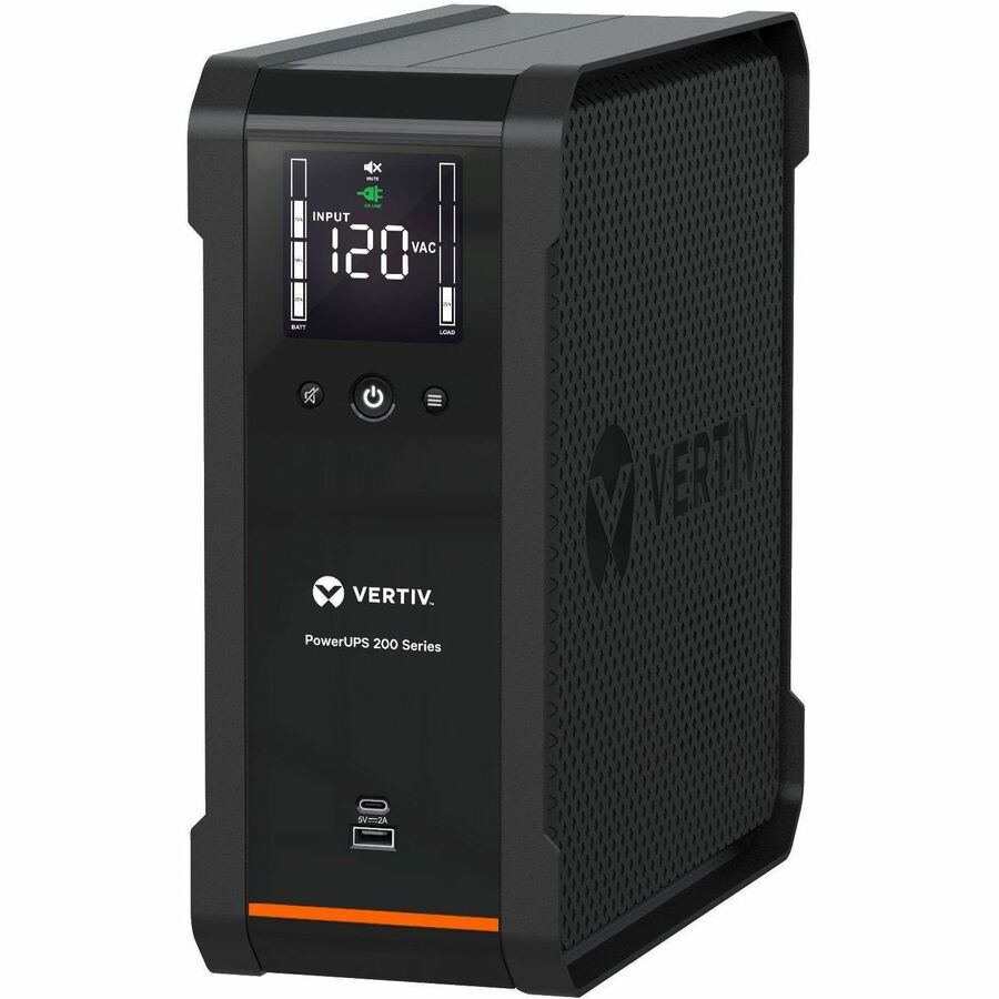 VERTIV POWERUPS 200,1440VA/935W, 120V LINE INTERACTIVE DESKTOP UPS