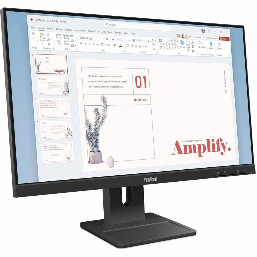 THINKVISION E24-40 - LCD DISPLAY - FLAT - 1920 X 1080 - 23.8INCH - 6MS RESPONSE