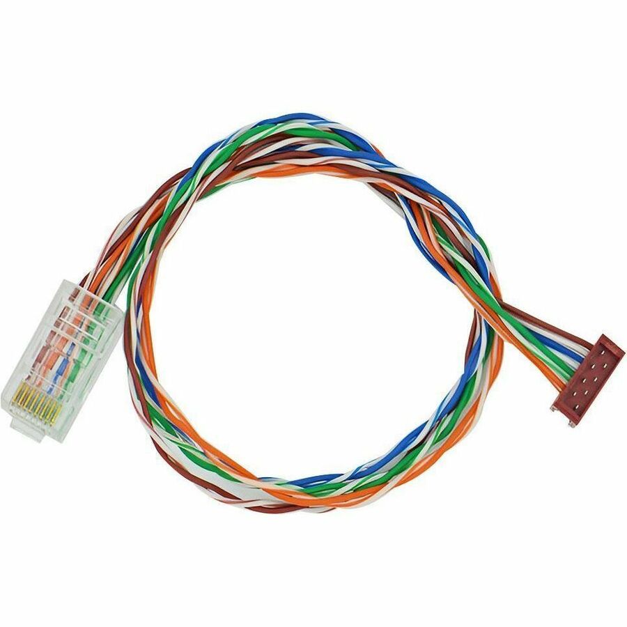 CC-510 CABLE 1GBS ETHERNET FOR PE-RANGE SWITCHES 8-PIN IDC-MM CONNECTOR TO RJ-45