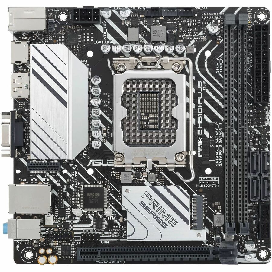 ASUS PRIME H610I-PLUS-CSM INTEL H610 (LGA 1700) MINI-ITX MOTHERBOARD WITH DDR5 5
