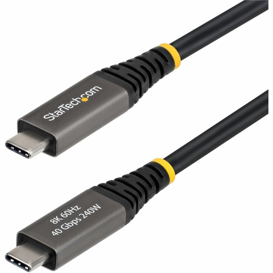 6FT/1.8M ACTIVE USB4 CABLE SUPPORTS 40GBPS BEYOND PASSIVE CABLE LENGTHS; DP 2.1