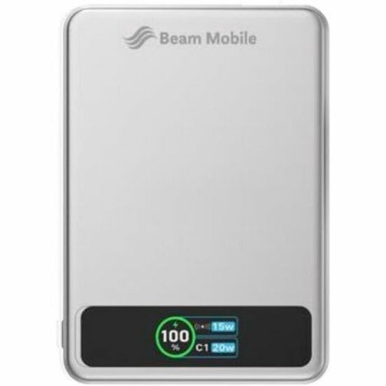 BEAM MOBILE - 5,000 MAH SEMI SOLID STATE MAGSAFE COMPATIBLE BATTERY