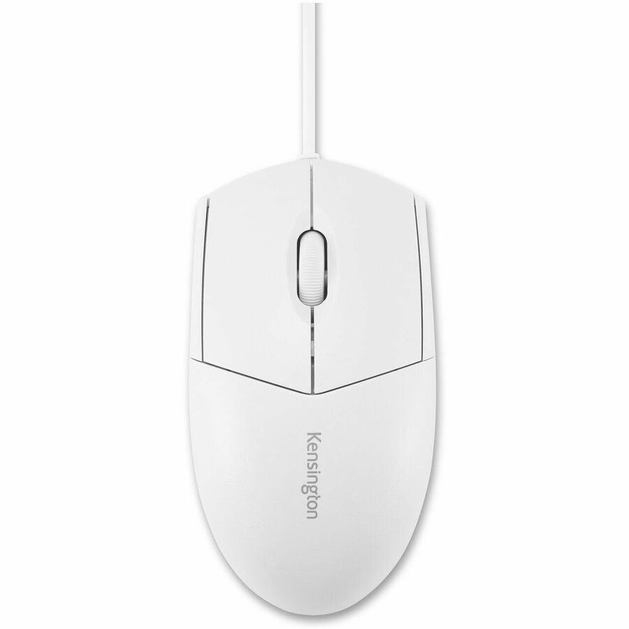F,WIRED WASHABLE MOUSE WHITE,U