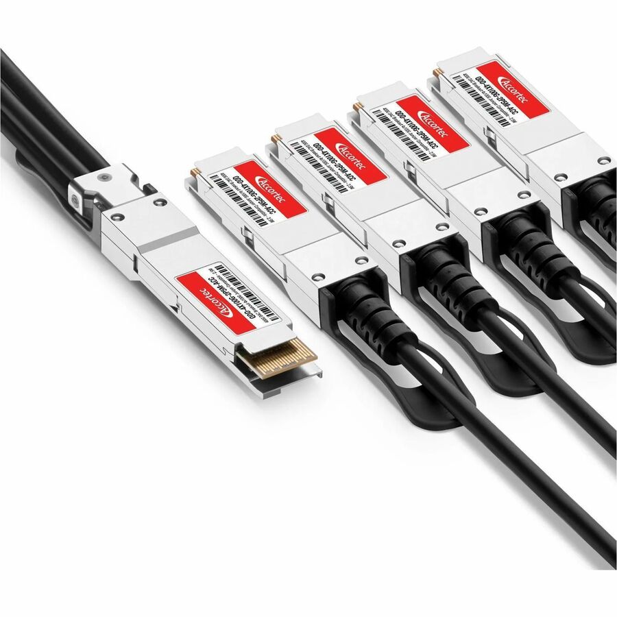 ACCORTEC JUNIPER QDD-4X100G-2P5M COMPATIBLE TAA COMPLIANT 400GBASE-CU QSFPDD TO