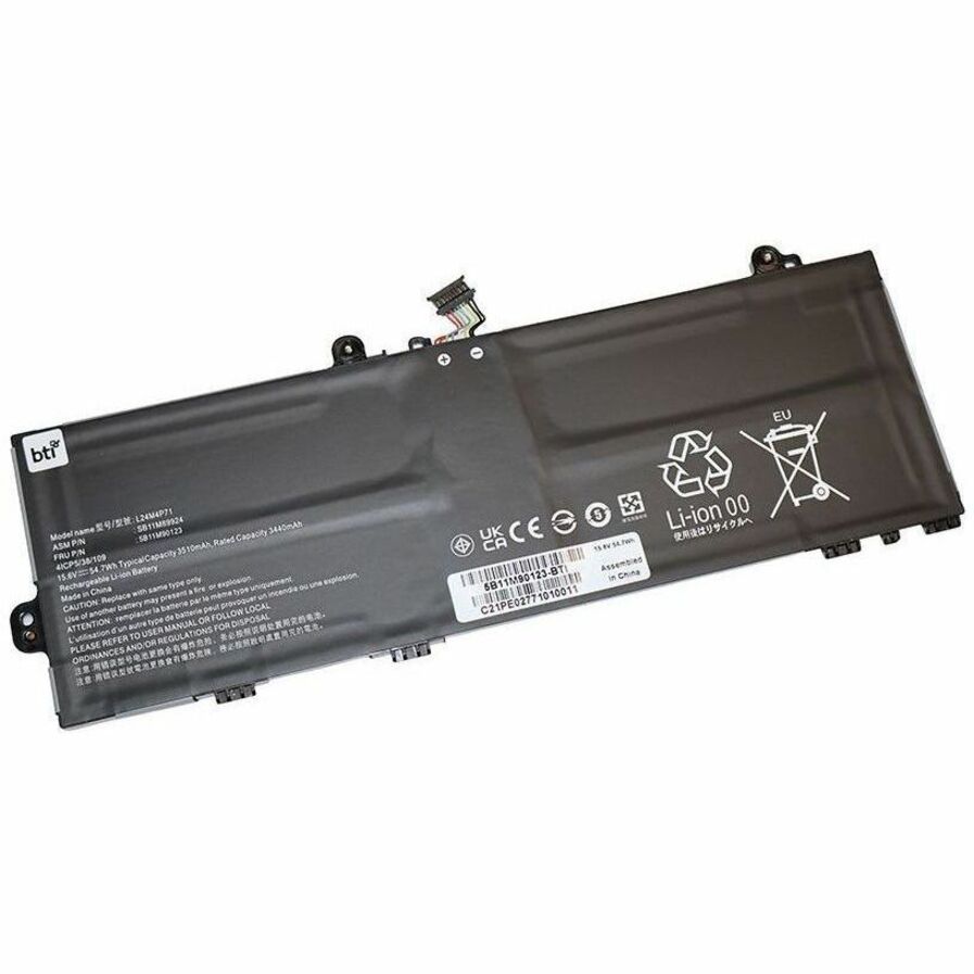 BTI 5B11M90123-BTI 4-CELL 15.6V LI-ION NOTEBOOK BATTERY FOR 5B11M90123, L24M4P71