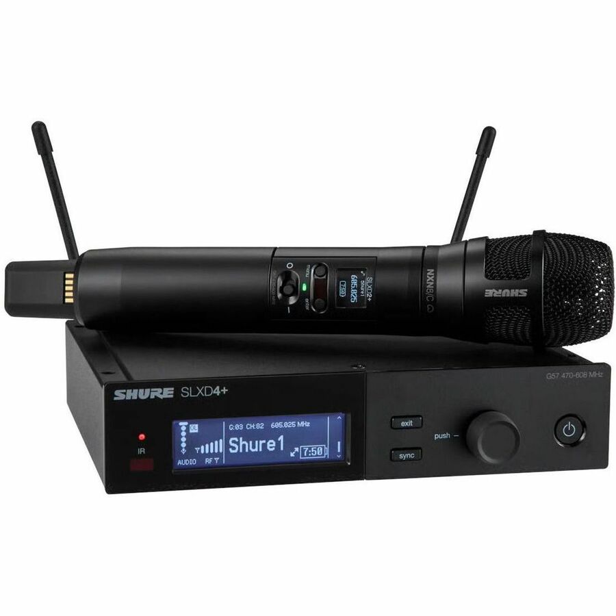 SLX-D+ DIGITAL 1-CHANNEL WIRELESS MICROPHONE SYSTEM, INCLUDES 1 SLXD4+ RECEIVER