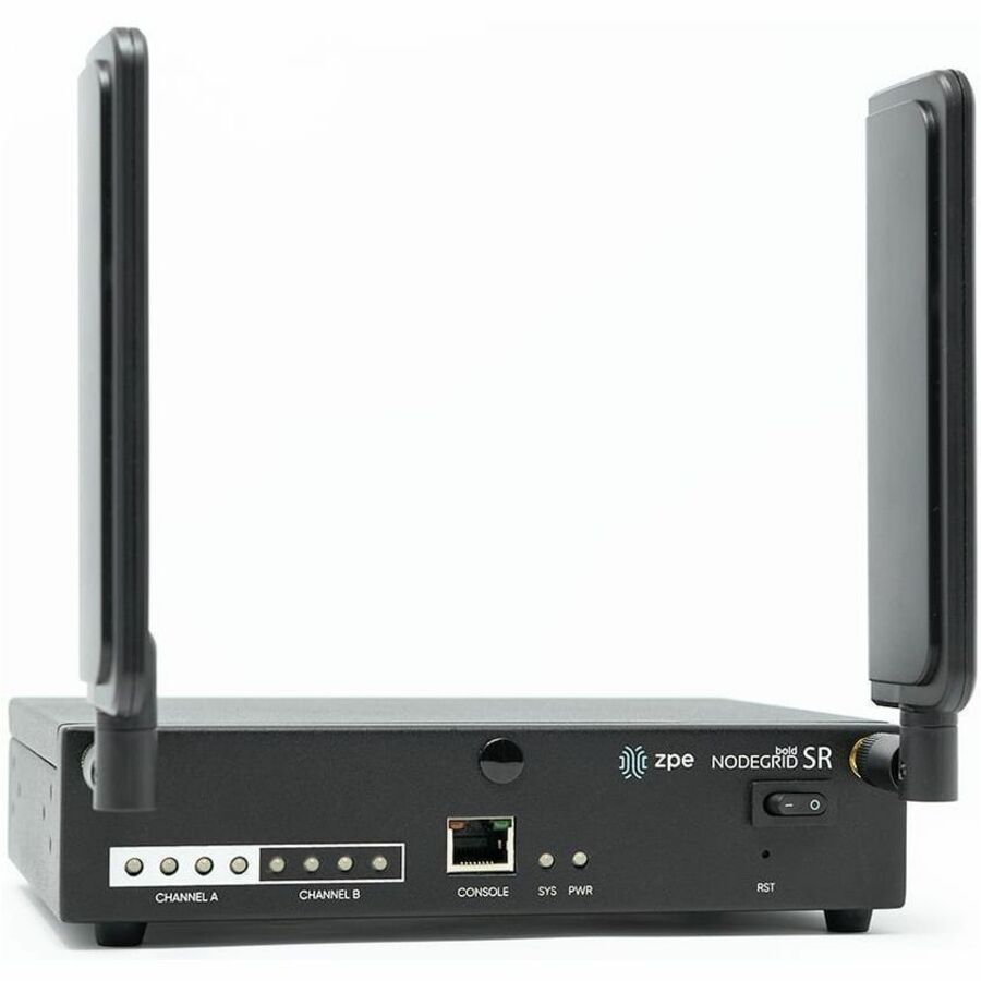 ZPE BOLD SR, 8X RJ45 SERIAL ROLLED, 5X GBE, 2-CORE CPU, 4GB DDR3, 32GB SLC, ANAL