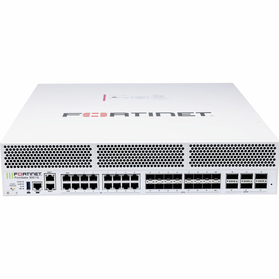 FORTIGATE-3001G HARDWARE PLUS 3 YEAR FORTICARE PREMIUM AND FORTIGUARD ENTERPRISE