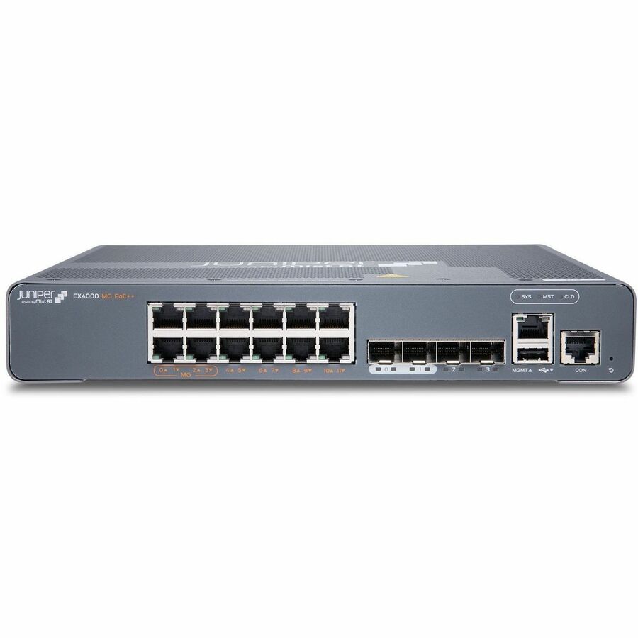 MID MARKET BUNDLE EX4000-12MP WITH 1Y WIRED ASSURANCE AND CORE SUPPORT - 4X 100M