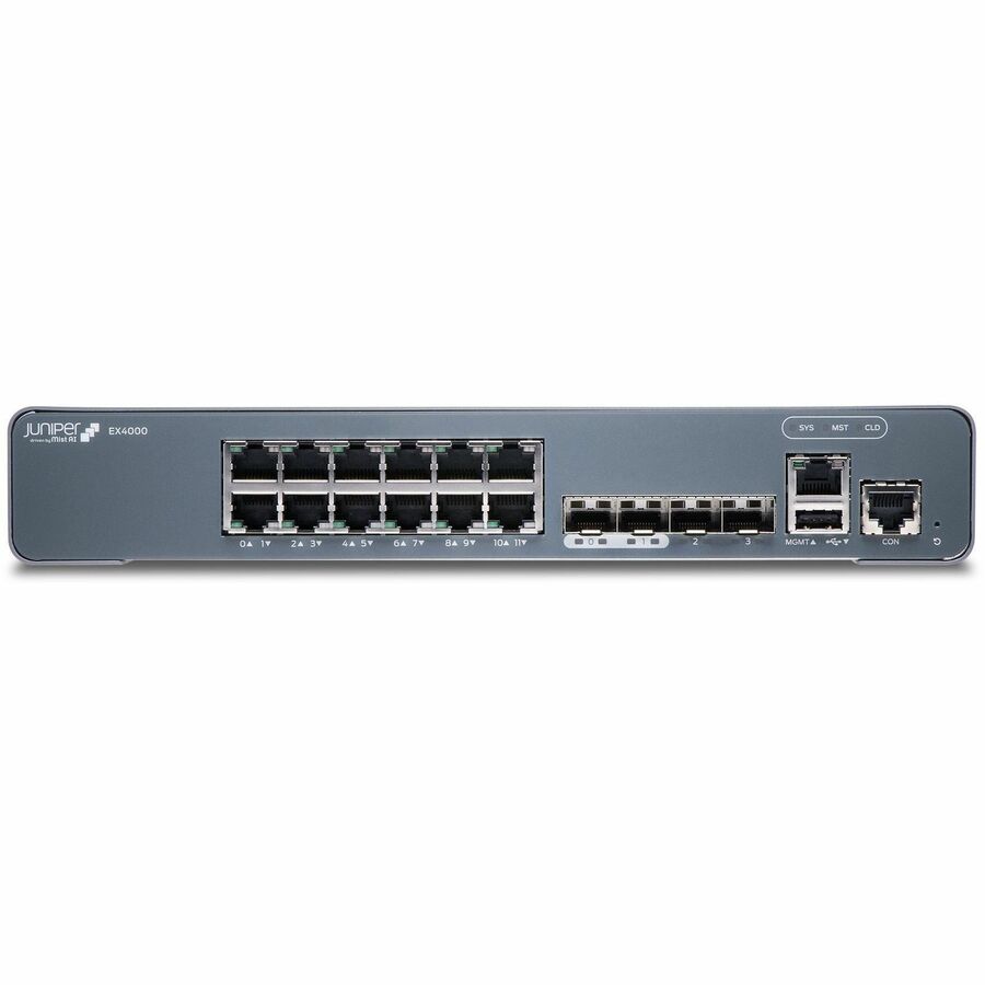 MID MARKET BUNDLE EX4000-12T WITH 3Y WIRED ASSURANCE AND CORE SUPPORT - 12-PORT