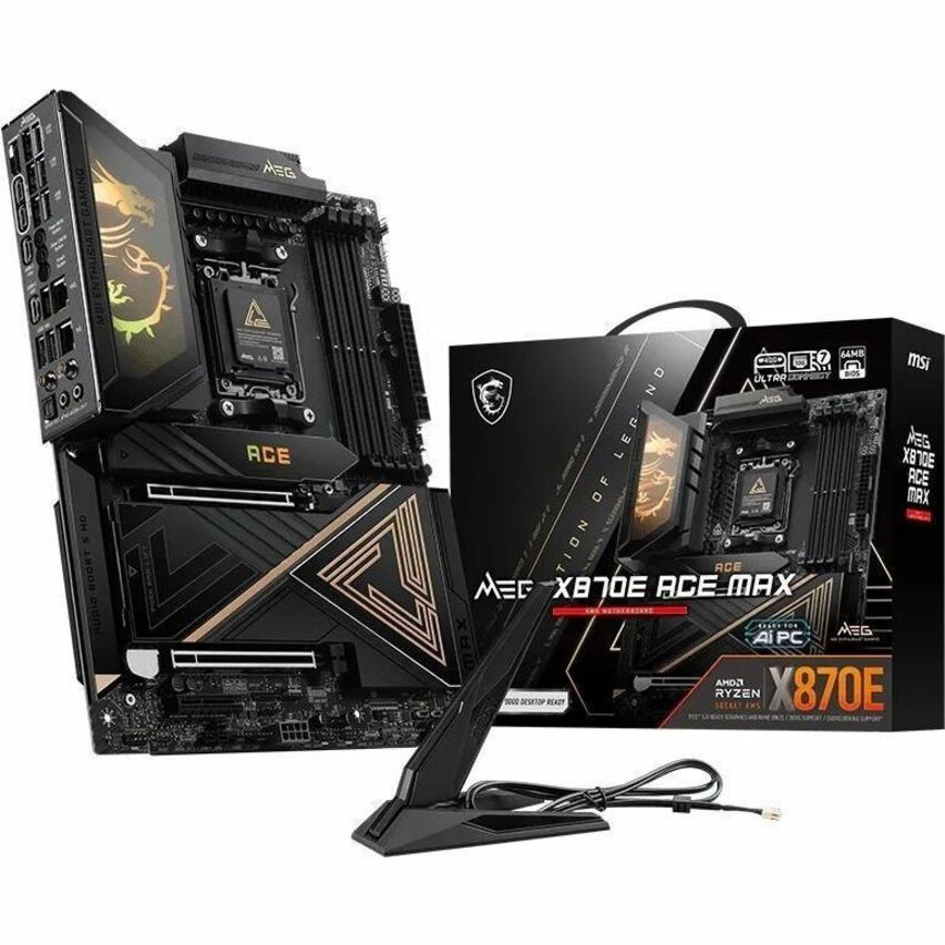 MEG X870E ACE MAX - ATX - SUPPORTS AMD RYZEN 9000/ 8000/ 7000 SERIES DESKTOP PRO
