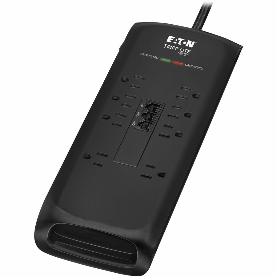 TRIPP LITE SERIES 8-OUTLET SURGE PROTECTOR 5-15R 2400 JOULES TEL/MODEM PROTECTIO