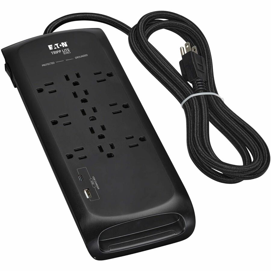 TRIPP LITE SERIES 11-OUTLET SURGE PROTECTOR 5-15R 4200 JOULES 2 USB CHARGING POR