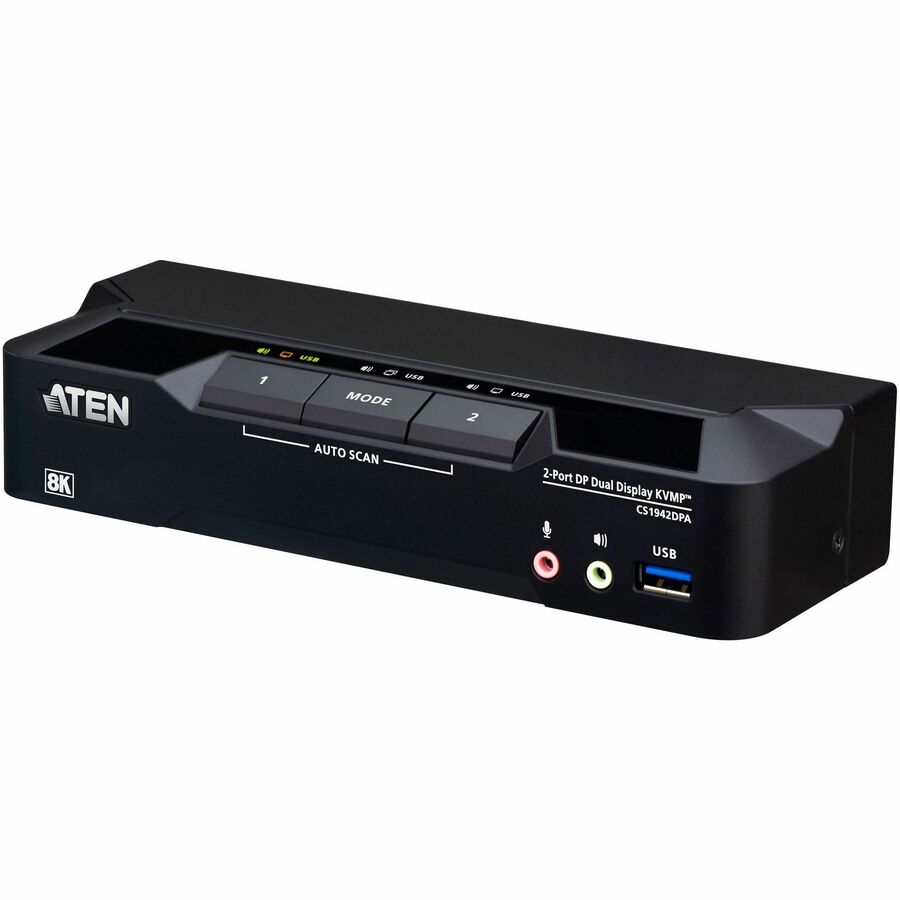 2port USB3.0 8K Dual DP KVMP