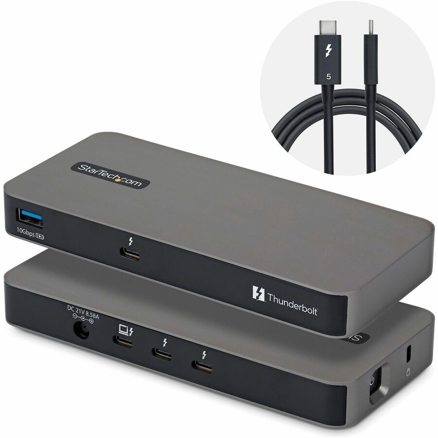 INCLUDED THUNDERBOLT SHARE SOFTWARE ENABLES TWO PCS TO SHARE ONE KEYBOARD, MOUSE