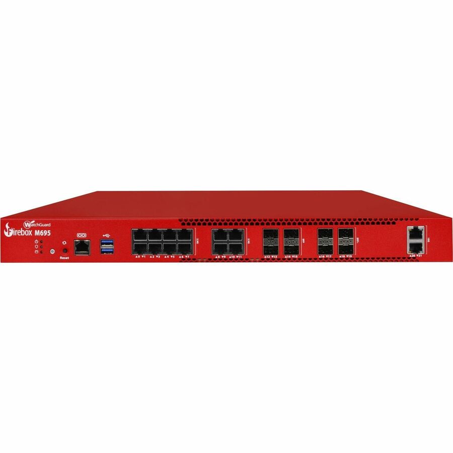 WATCHGUARD FIREBOX M695 APPLIANCE ONLY - 1RU - WIRED - GIGABIT ETHERNET - I7-147