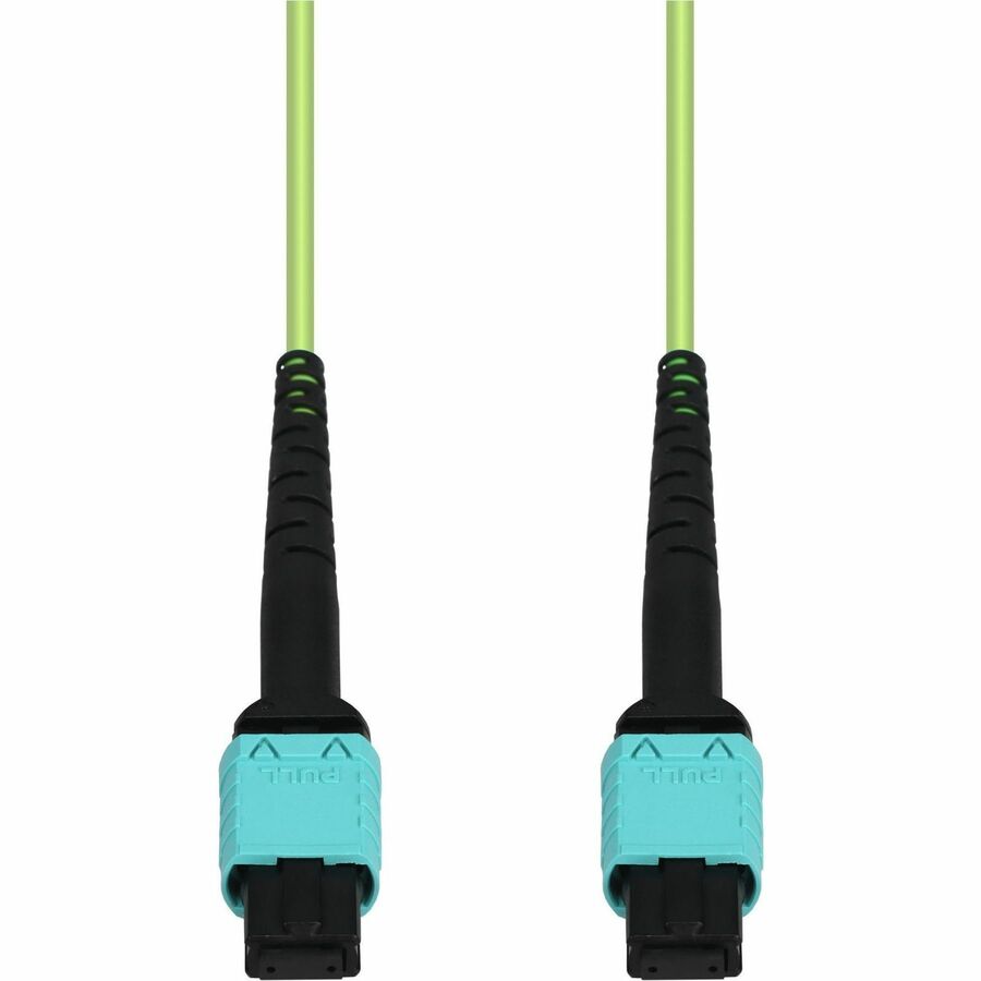 ADDON 10M MPO/UPC TO MPO/UPC LIME GREEN OM5 LSZH 12-STRAND TYPE-A (STRAIGHT) FIB