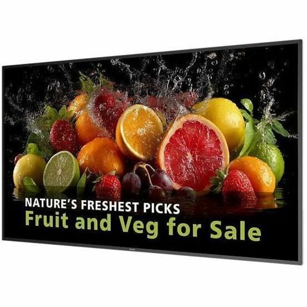 65IN COMMERCIAL 24/7 DISPLAY, UHD (3840X2160), 600CD/M2, ANDROID 14