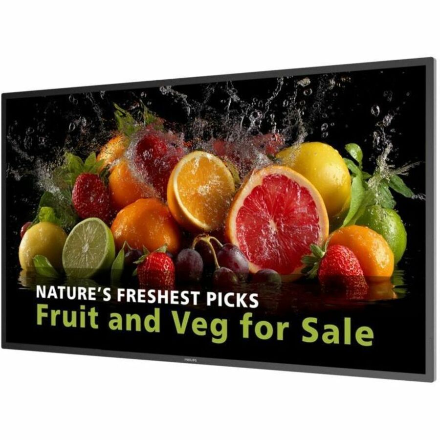 43IN COMMERCIAL 24/7 DISPLAY, UHD (3840X2160), 600CD/M2, ANDROID 14