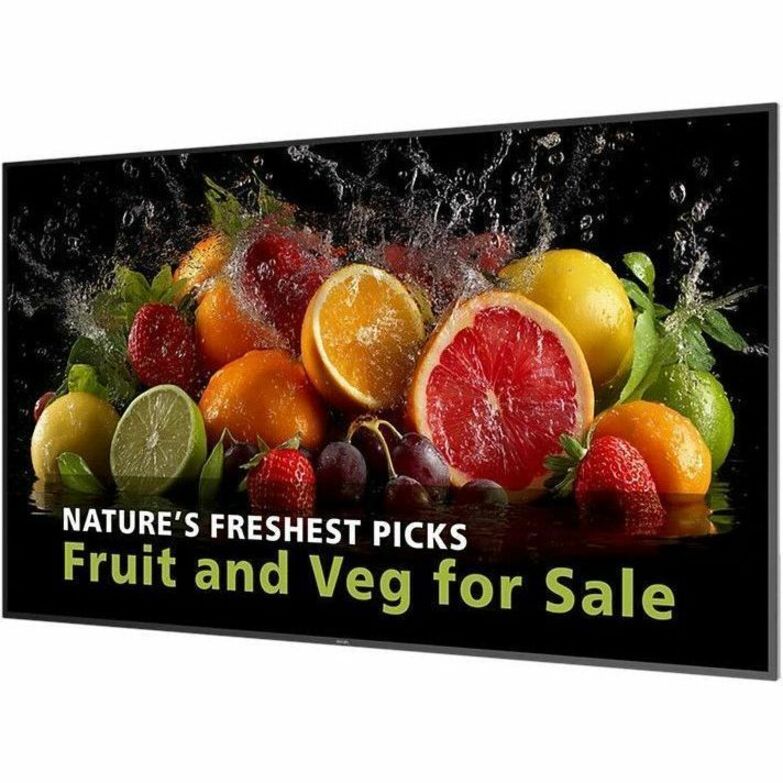 86IN COMMERCIAL 24/7 DISPLAY, UHD (3840X2160), 600CD/M2, ANDROID 14