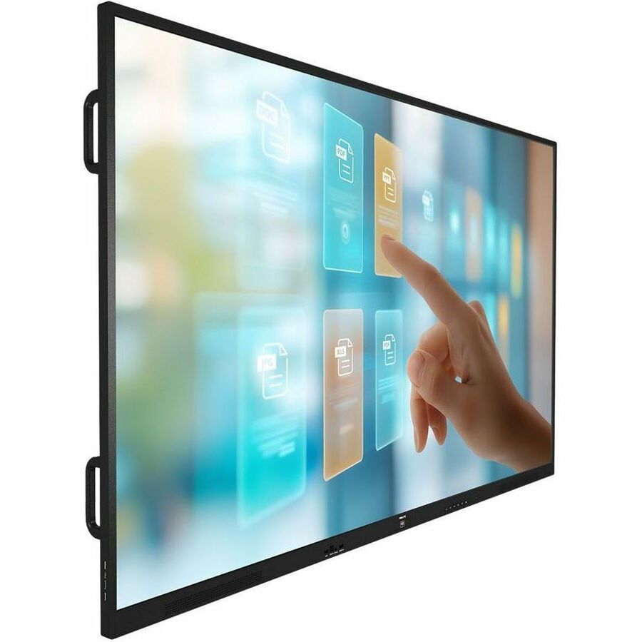 75IN COMMERCIAL INTERACTIVE 18/7 DISPLAY, 50-POINT IR TOUCH, UHD (3840X2160), 40