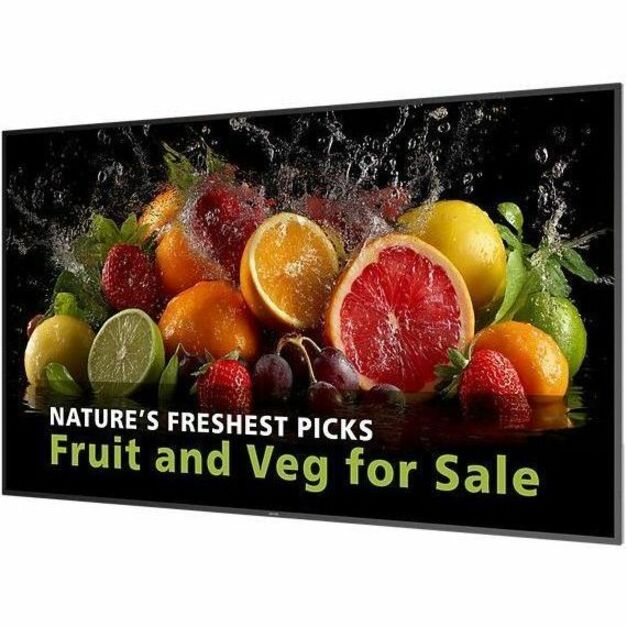 75IN COMMERCIAL 24/7 DISPLAY, UHD (3840X2160), 600CD/M2, ANDROID 14