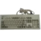 COVER FOR CREAM COLORED KEYBOARD WITH 104 KEYS