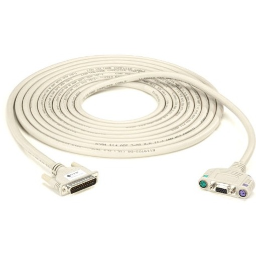 KVM USER CABLE - ULTRA SERIES, COAX, VGA, PS/2, AUDIO, 50-FT. (15.2-M)