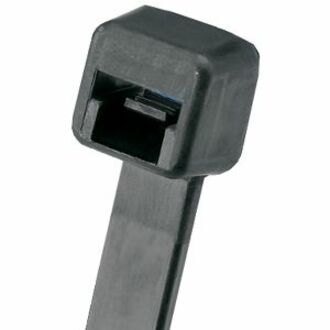 100PK 11.5IN PAN-TY LOCK TIE BLK STD PK