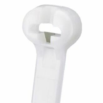 CBL TIE MBARB 8IN L STD NYLON NAT PK100