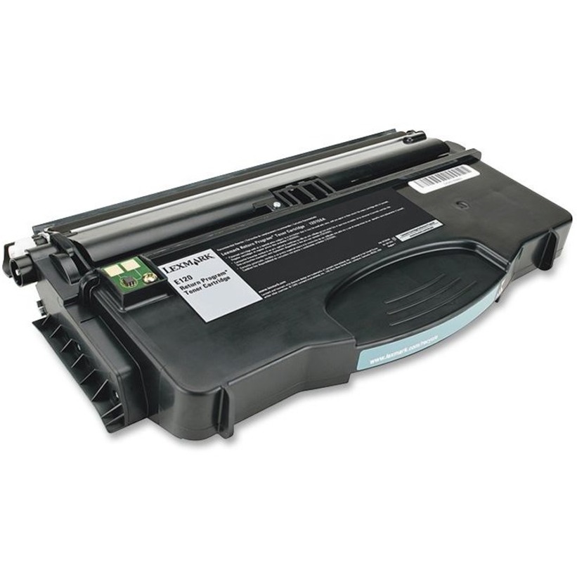 Lexmark Black Toner Cartridge For E120 and E120n Printers - Laser - 2000 Page - 1 Each (12035SA)