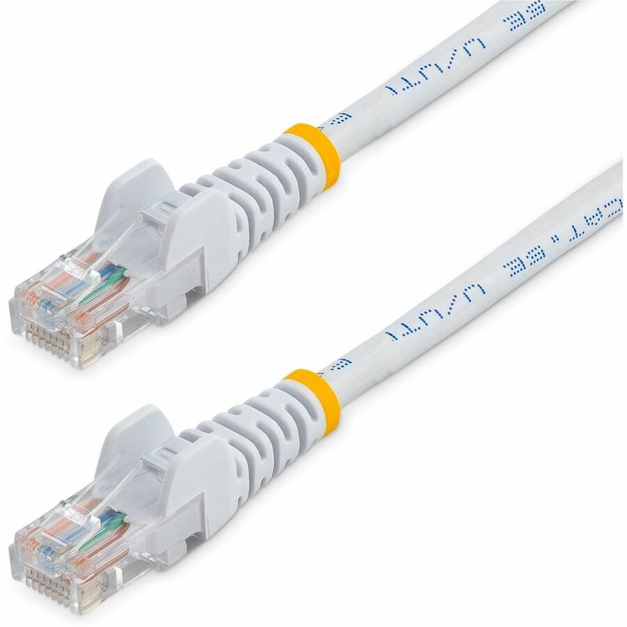 25 ft White Snagless Cat5e UTP