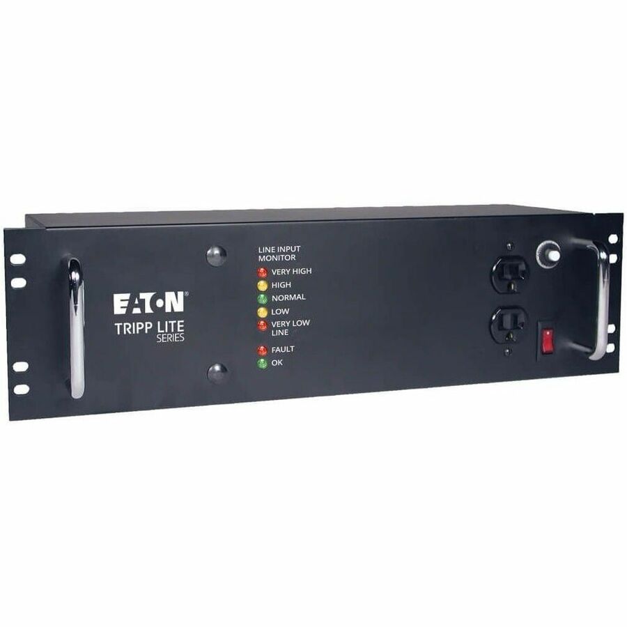 EATON TRIPP LITE SERIES 2400W 120V 3U RACK-MOUNT POWER CONDITIONER WITH AUTOMATI