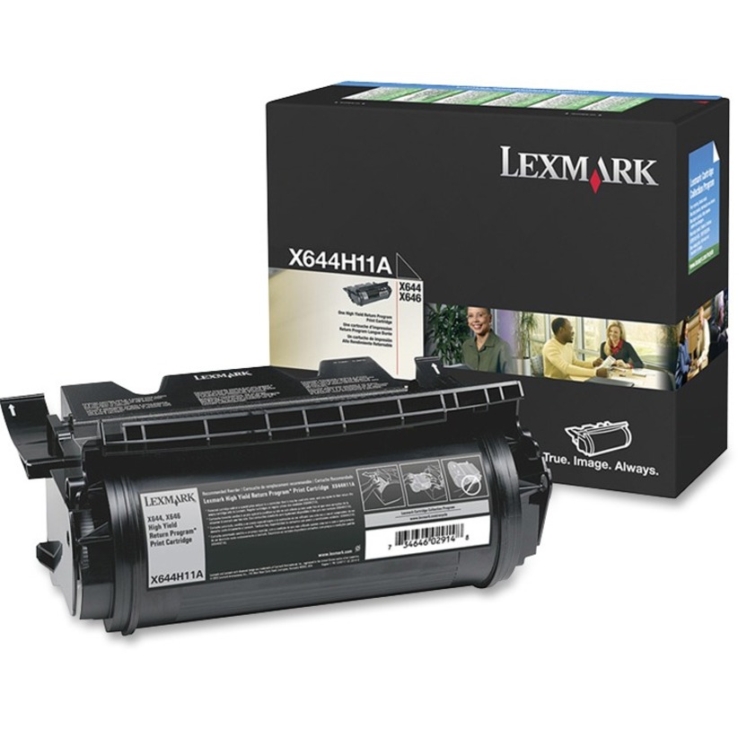 PRINT CARTRIDGE - BLACK - 21000 PAGES - X644E, X646E